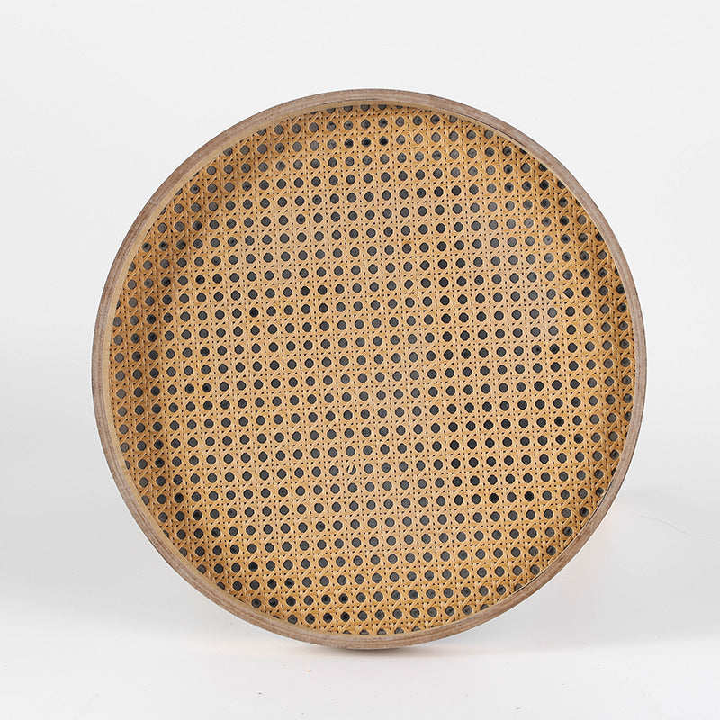 Small Rattan Side Table