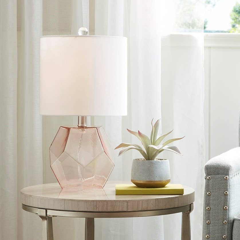 pink table lamps