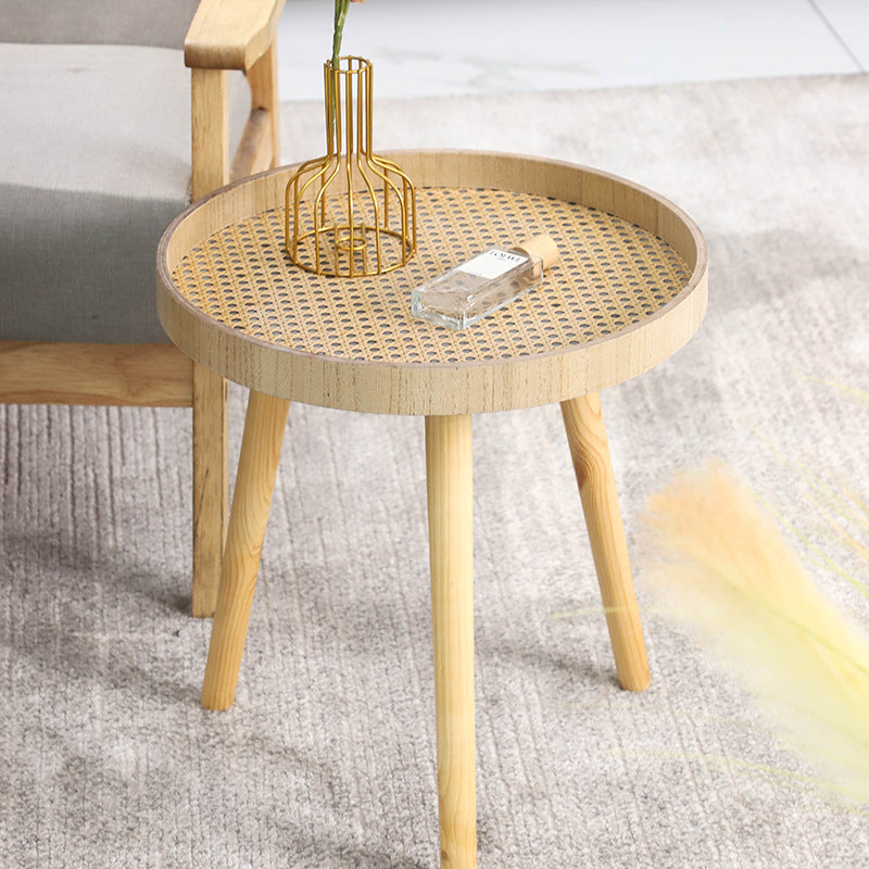 rattan coffee table